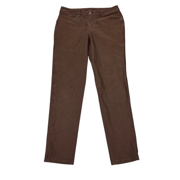 Lululemon ABC Pant Slim Utilitech Brown Men's 30x30 - Picture 1 of 11